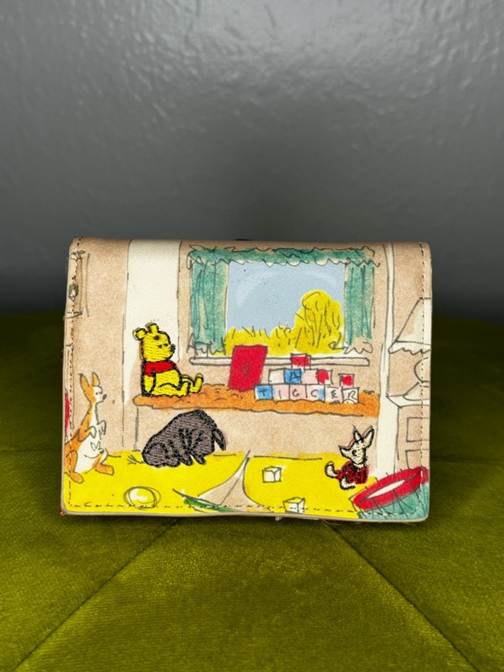 Disney Winnie the Pooh Classic Sketch Print Bifold Wallet